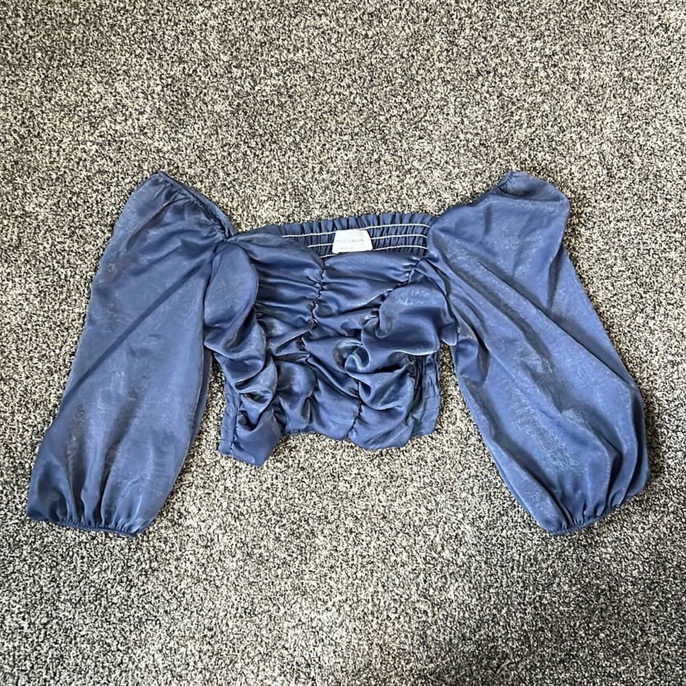 Painted Threads Crop Top